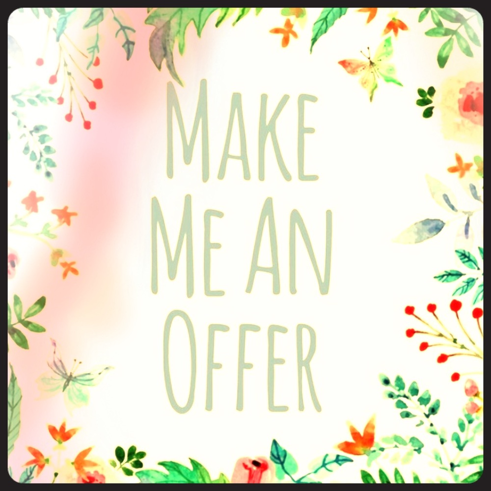 Make an offer!!! Why not?!? 🌱🌸